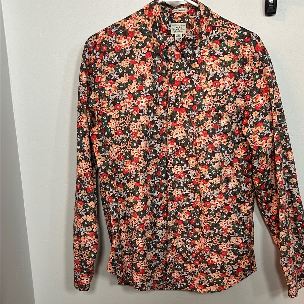 Men's J. Crew Floral Button Front Shirt